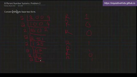 Converting Number Systems: Problem 2