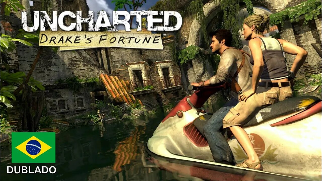 Uncharted Drake's Fortune #6 - Voltinha de Jet ski ! (PS4 Dublado em Português - BR)