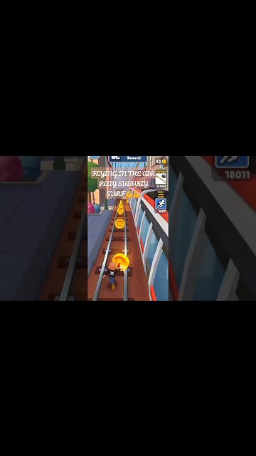 FLYING IN THE AIR PLAY SUBWAY SURF 💪