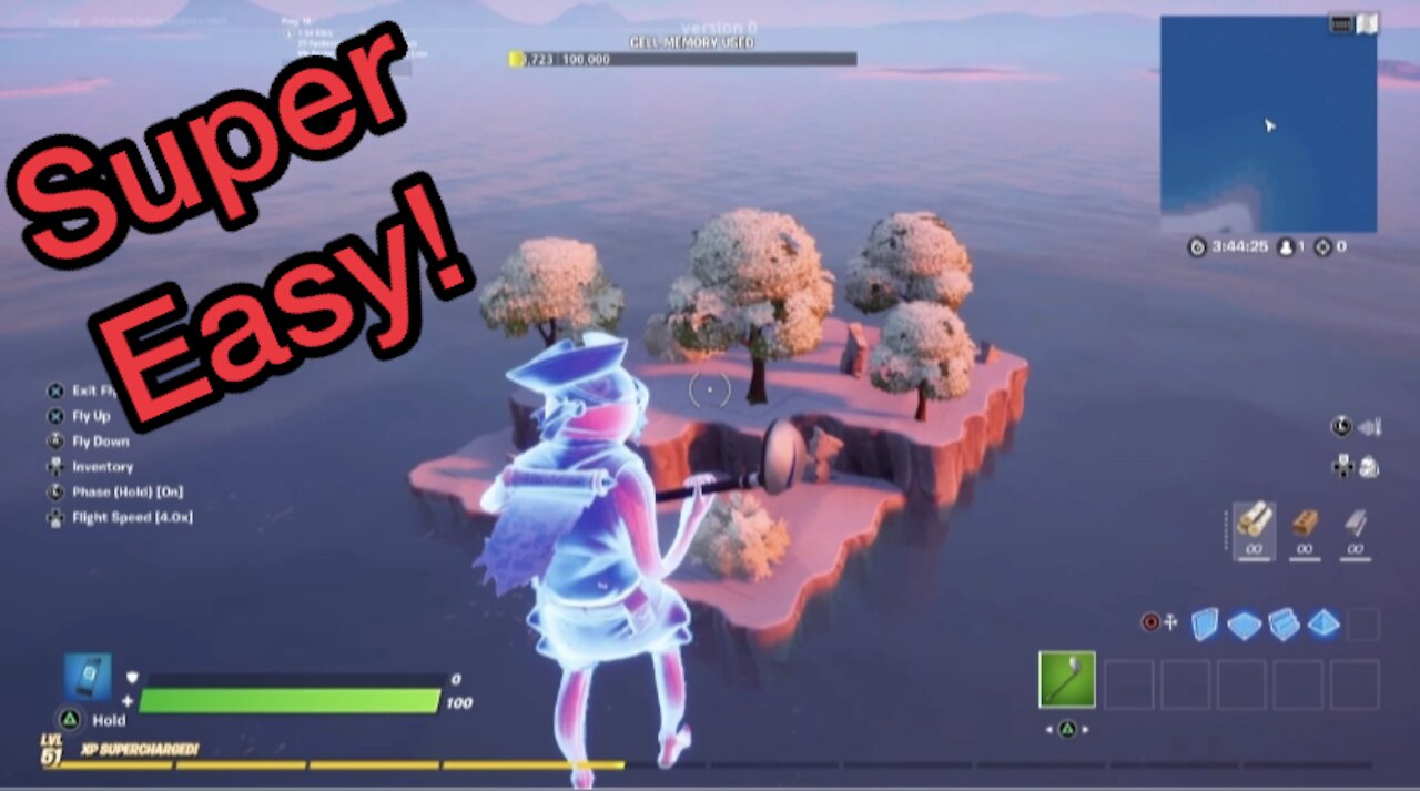 How To Create A Snow Biome In Fortnite Creative | Super Easy Tutorial