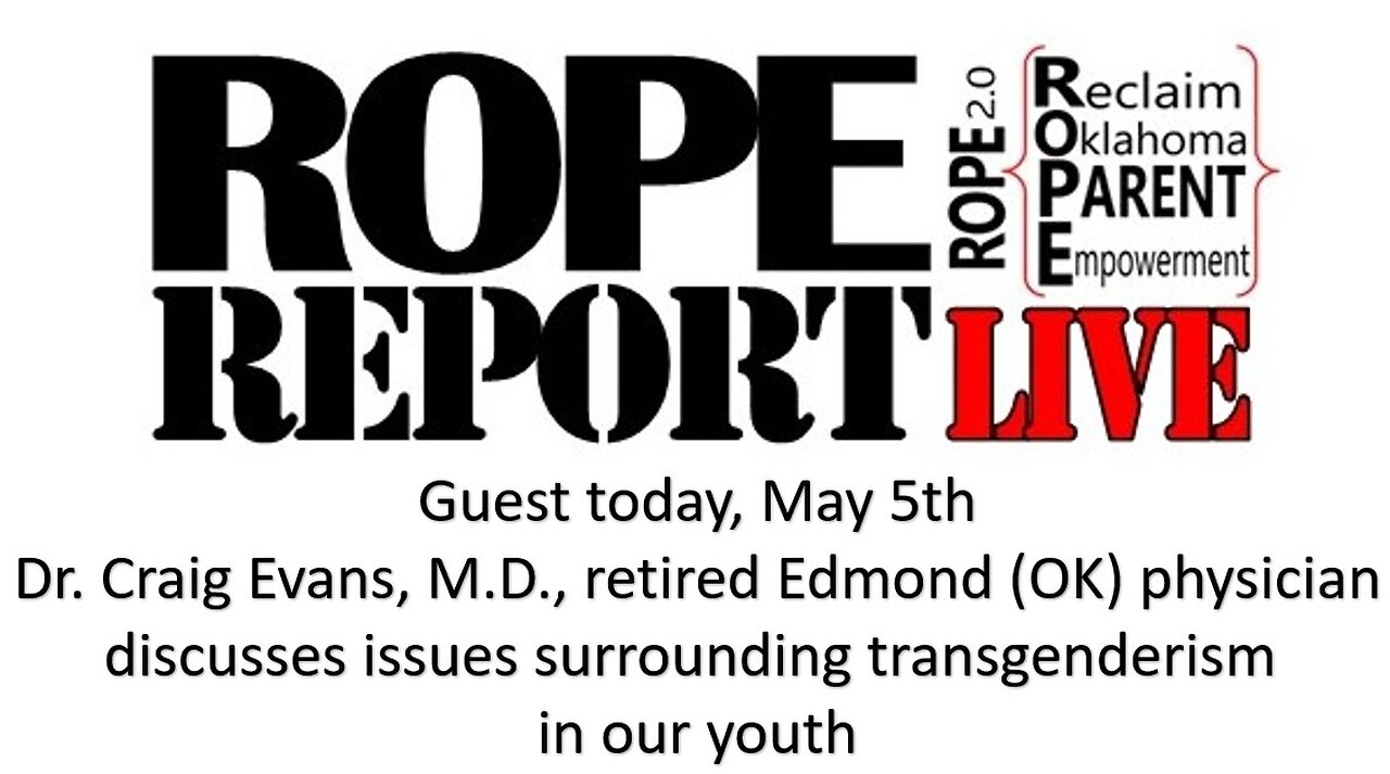 ROPE Report #6, Dr. Evans, retired family physician