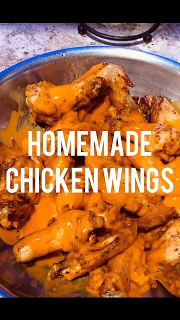 Homemade Buffalo Chicken wings
