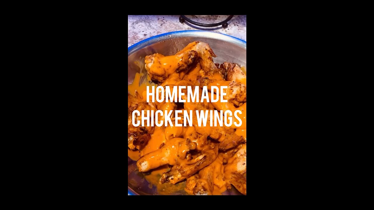 Homemade Buffalo Chicken wings