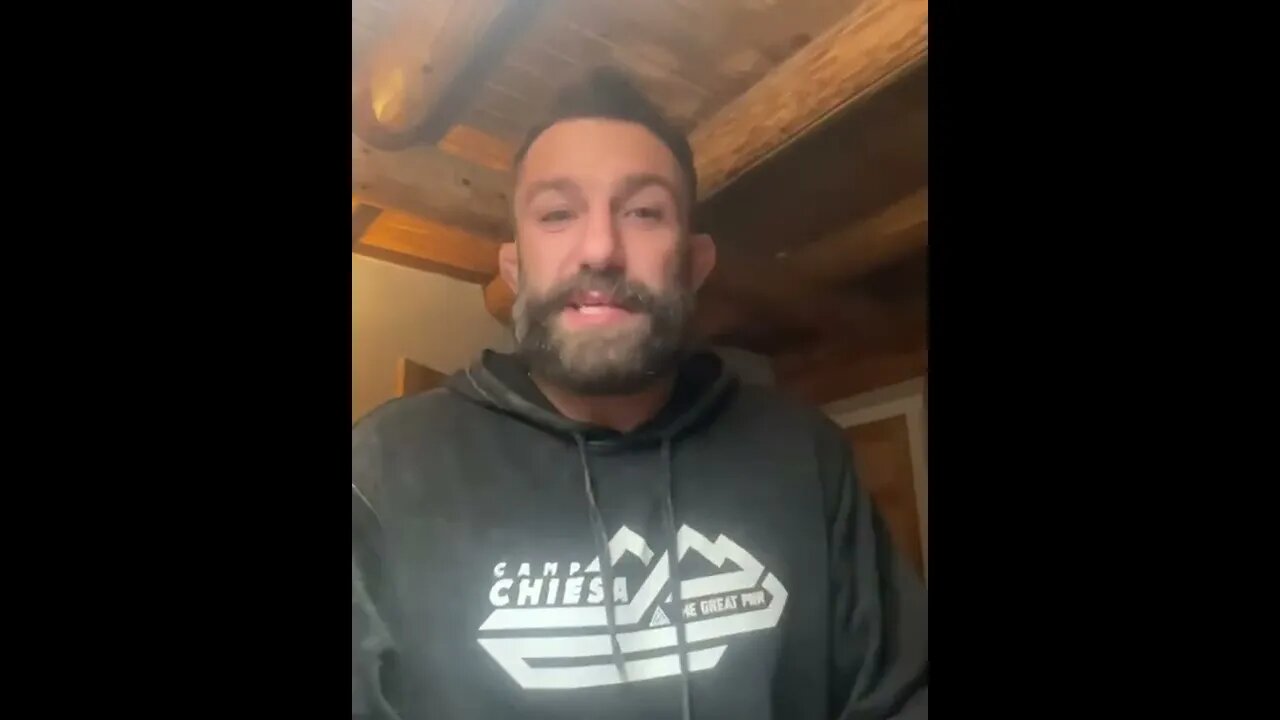 Michael Chiesa pays respect to Elias Theodorou after his passing