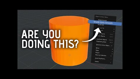 Start doing these things in Blender!