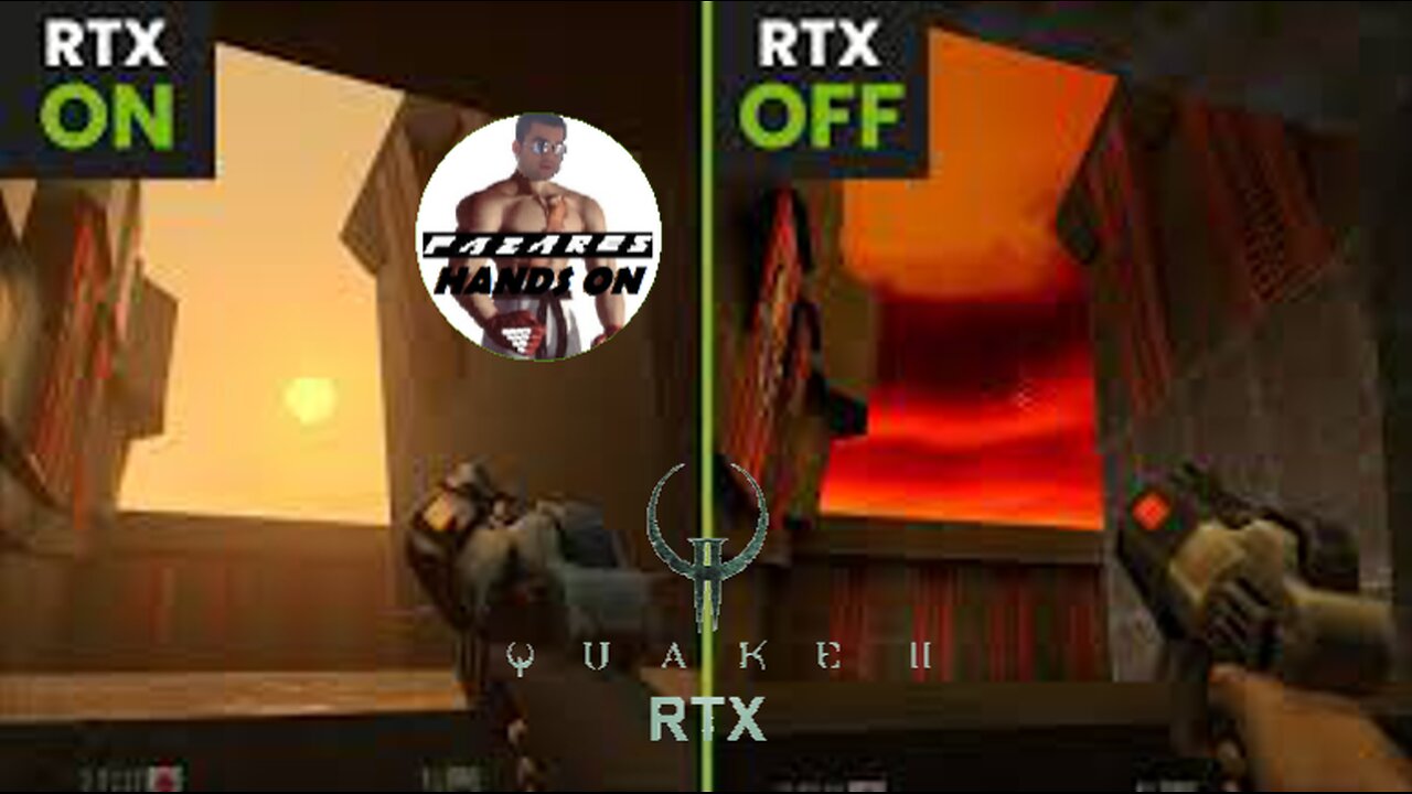 Fazares Hands On - Quake II RTX (il classico FPS, potenziato da un'immane iniezione di RAYTRACING)