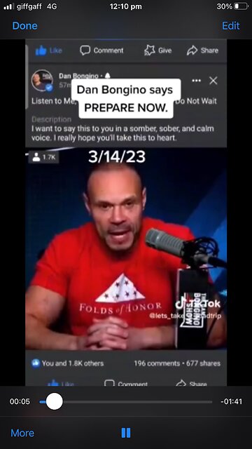 Dan Bongino : prepare now