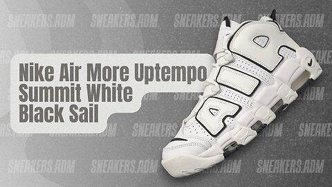 Nike Air More Uptempo Summit White Black Sail (W) - DO6718-100 - @SneakersADM