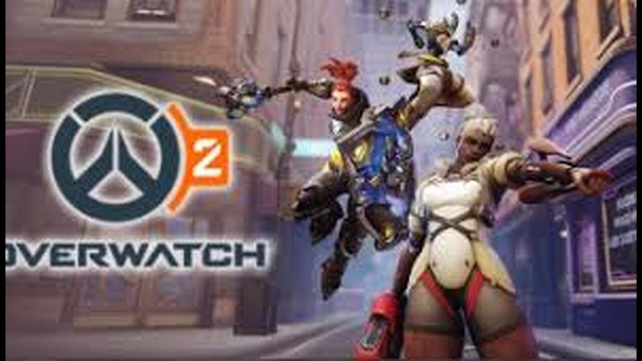 Testando outros personagens no overwatch 2