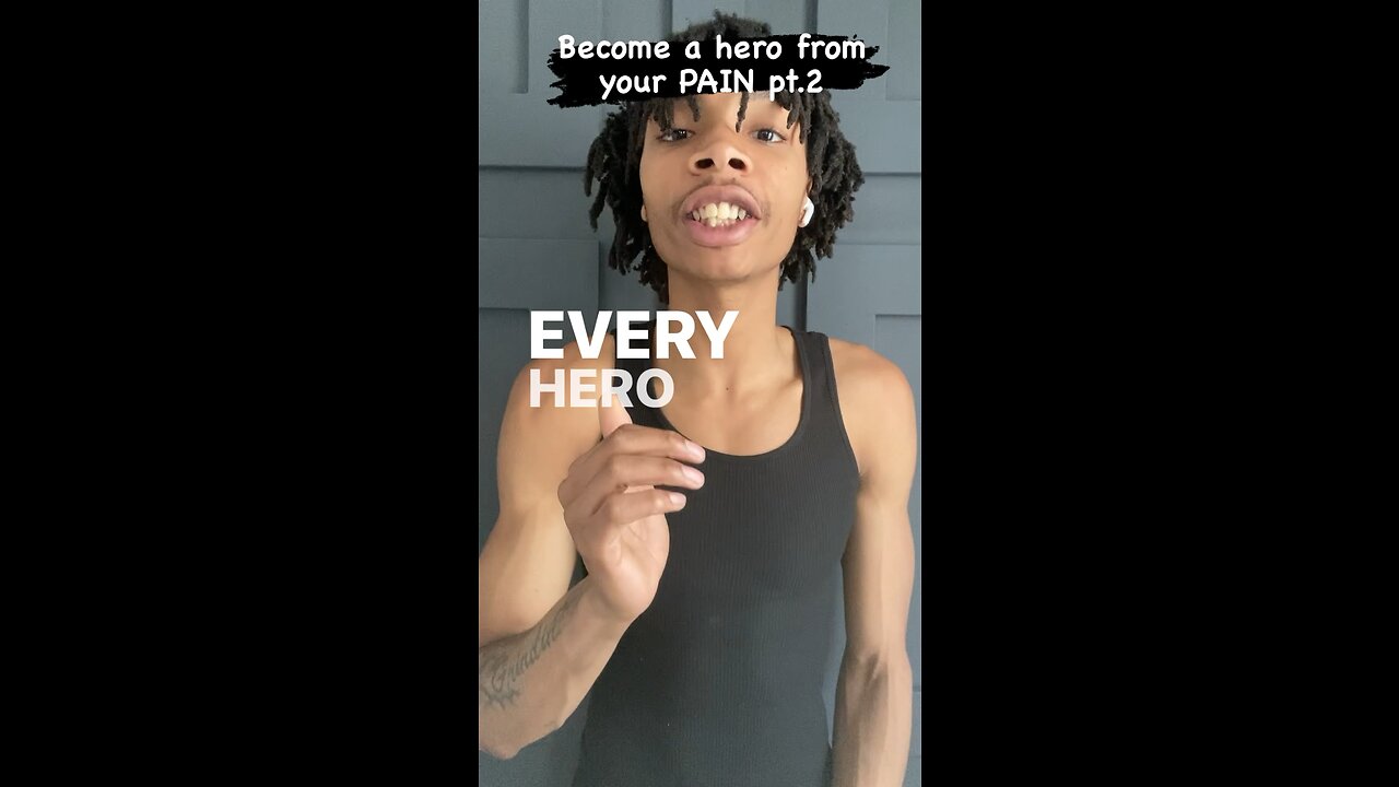 Every hero has a tragic backstory… You have the first step to become your hero.. Let’s finish it