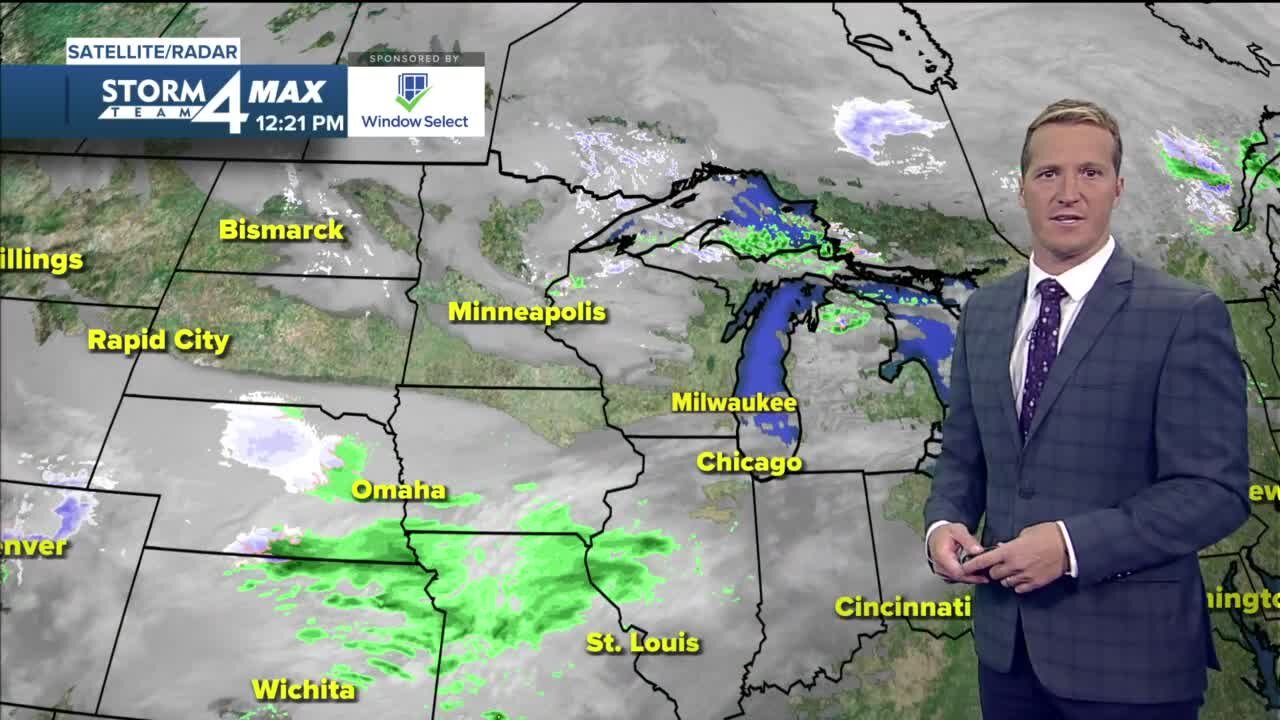 Mostly breezy, sunny, and cool Monday