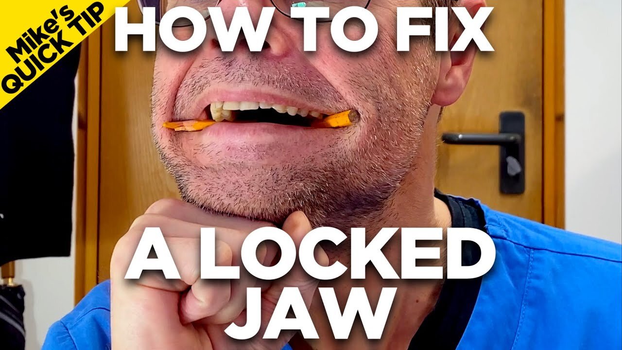 How to fix a locked jaw