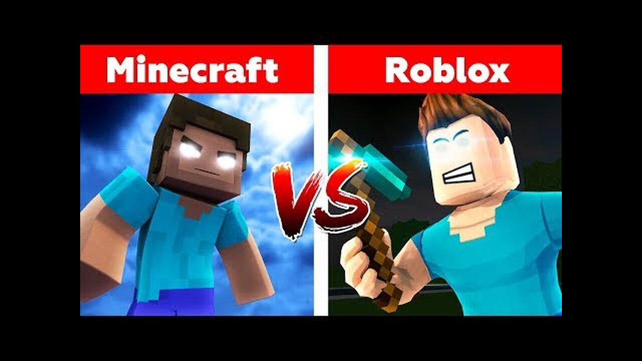 MINECRAFT VS ROBLOX! Where is Herobryn?