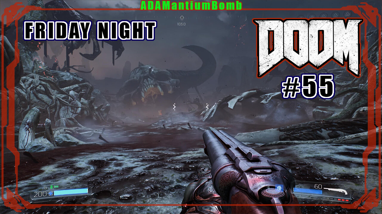 Doom 4 (2016) - Friday Night DOOM #000 055 | Ultra-Violence – Titan’s Realm #doom #gaming #viral #ps4