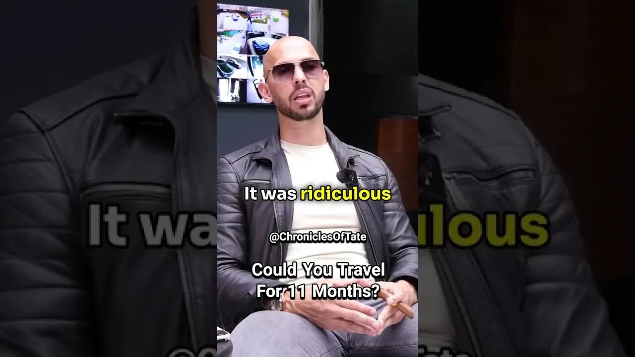 How Andrew Tate Travelled For 11 Months😱🛩