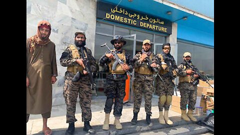 Taliban declare victory from Kabul airport, promise security