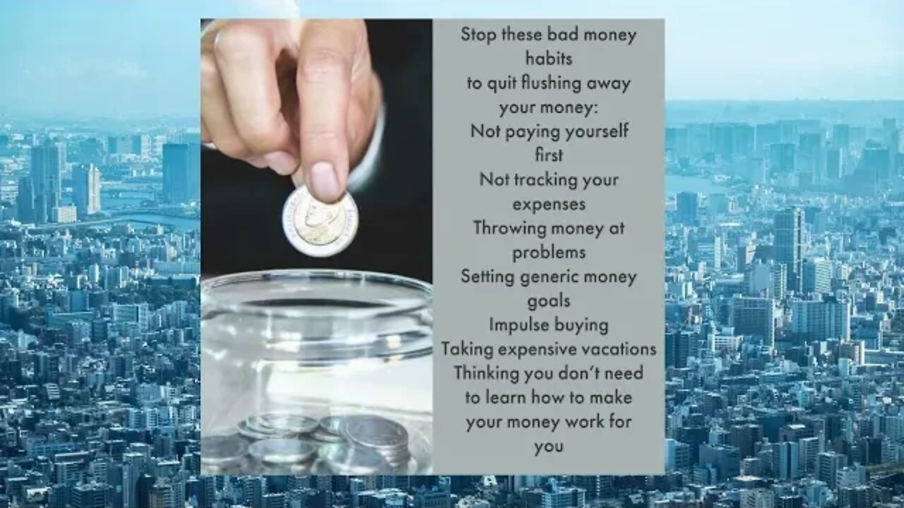 Control your money! Quit these bad money habits now!