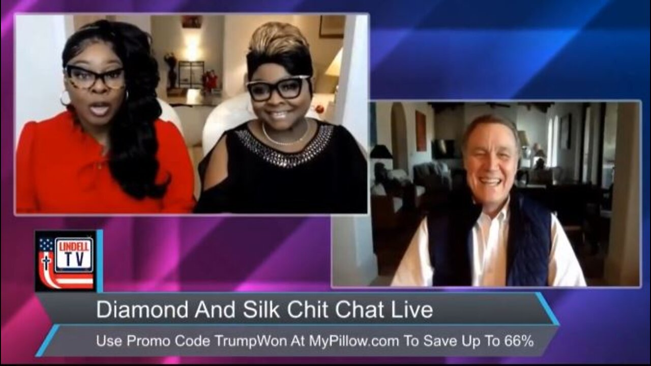 Diamond & Silk Chit Chat Live Joined By David Perdue