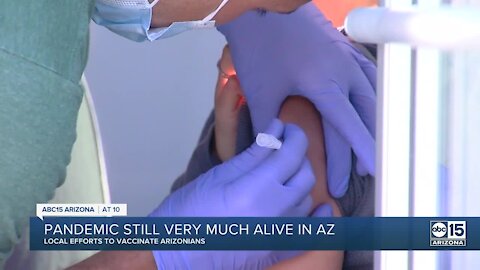 COVID-19 pandemic still very much alive in Arizona