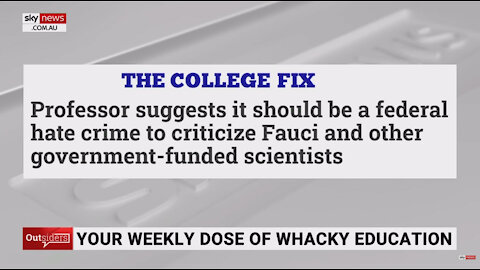 US University professor suggests 'criticising' Fauci should be federal offence