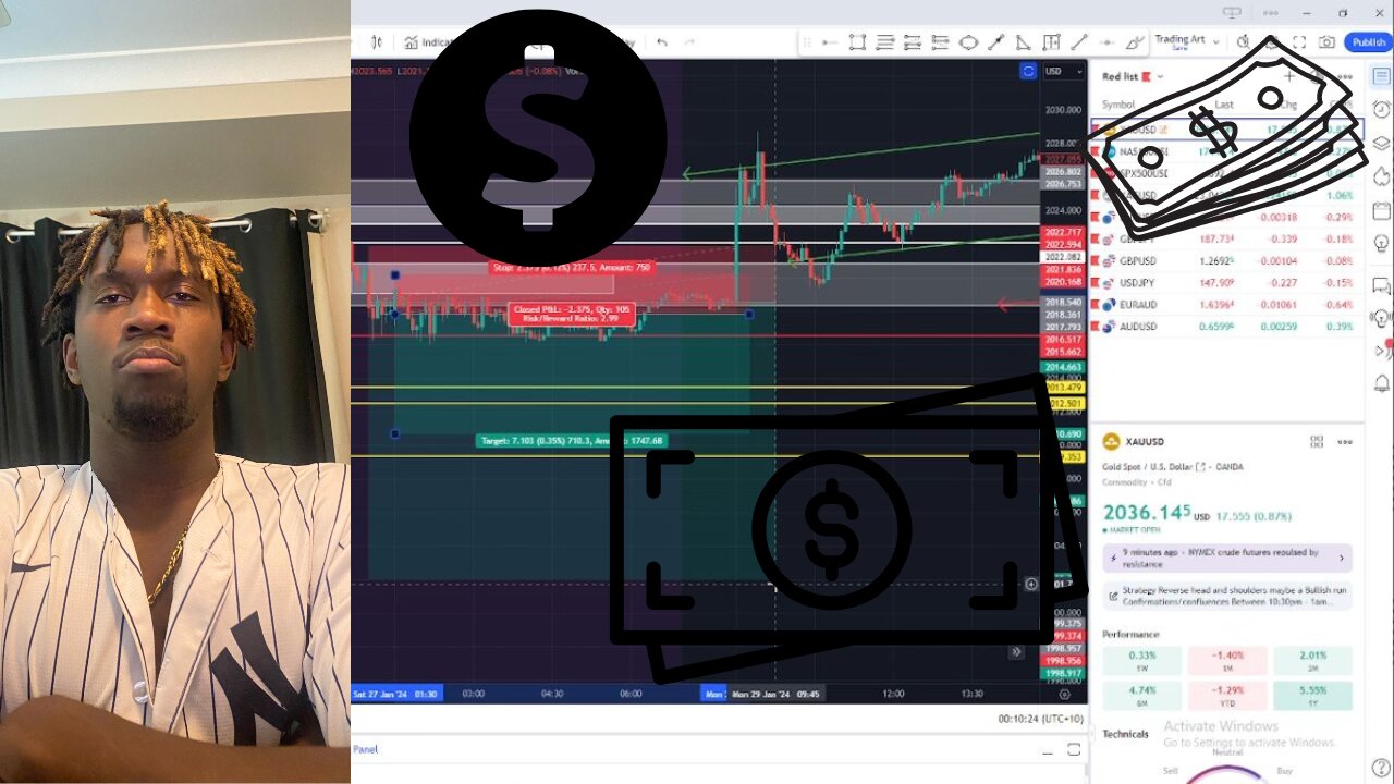 Saved money while losing (Live)
