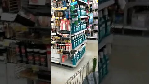 #gangstalker at fake Walmart popping gum in my ear, like my high school bullying