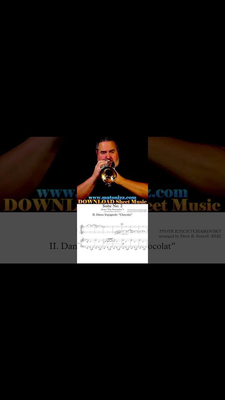 🍫 + 🎺 = 👌 #tchaikovsky #thenutcracker #nutcracker #trumpet #cornet