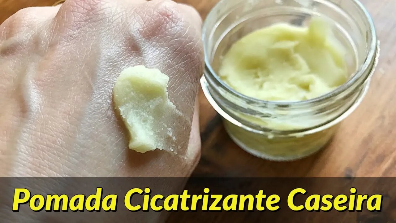 COMO FAZER UMA POMADA ANTIBACTERIANA PARA CICATRIZAÇÃO DE FERIDAS