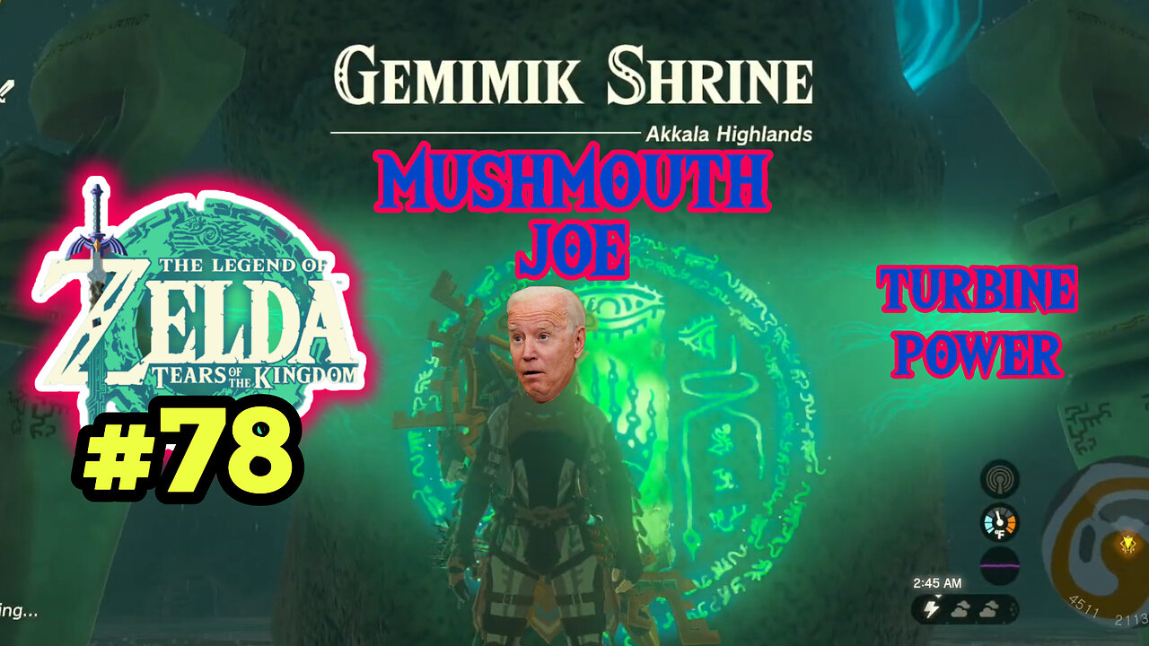 Tears of the Kingdom #78 "Gemimik Shrine: Turbine Power"