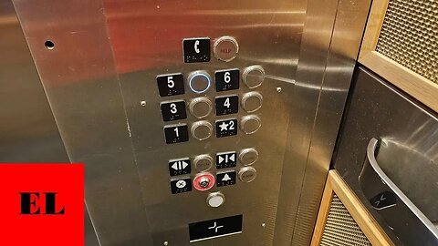 Kone ReVolution Modded Montgomery? Traction Elevators - UT Hodges Library (Knoxville, TN)