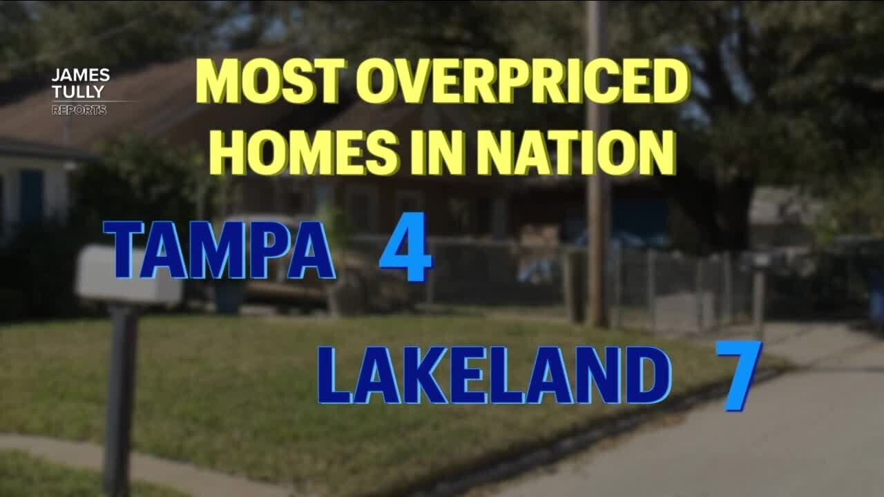 Florida homebuyer market most overpriced in country, study finds