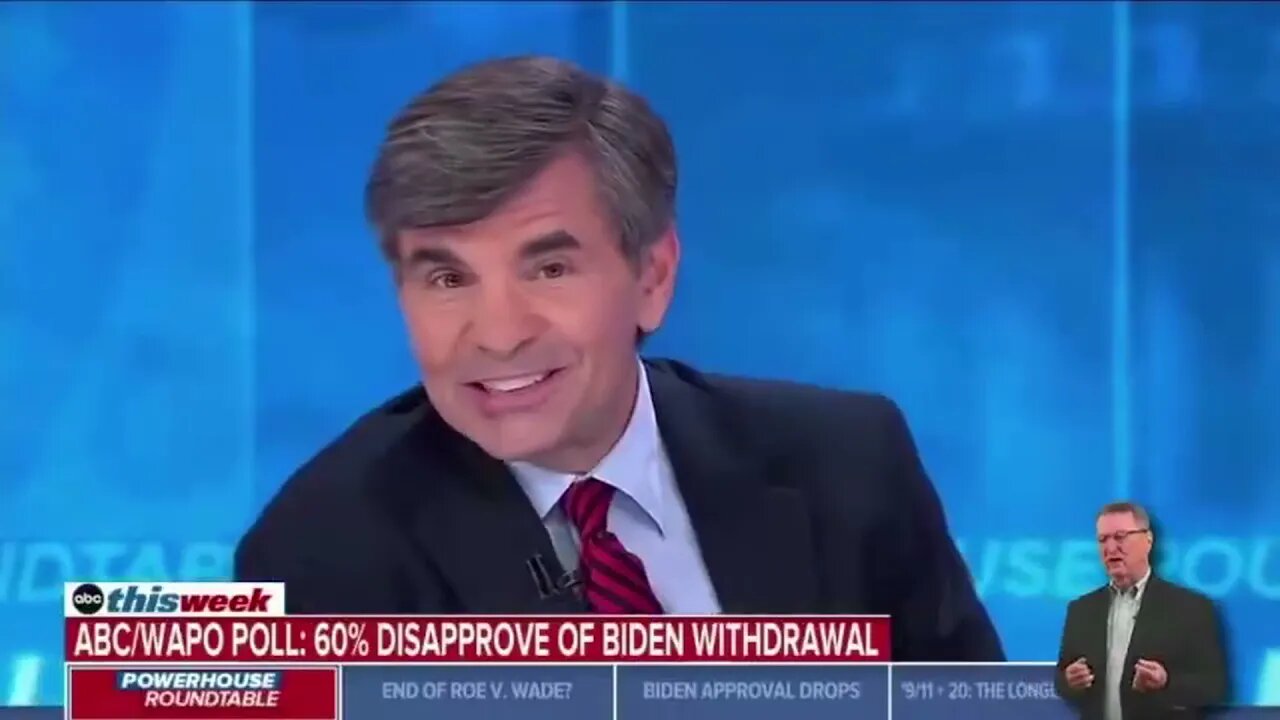 Georgie Stephanopoulos tries to forget what Biden PROMISED