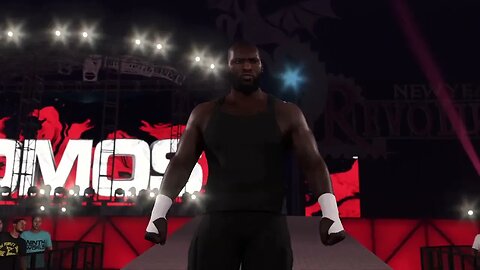 WWE2K23: Omos Full Entrance!