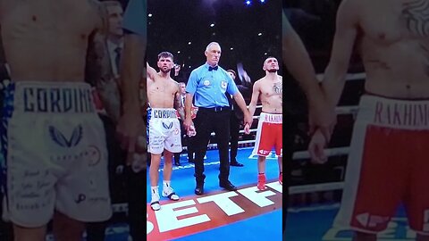 BREAKING 🥊 CORDINA DEFEATS RAKHIMOV BY SPLIT DECISION! SUBSCRIBE FOR BOXING UPDATES! #boxing