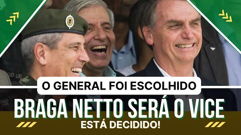 O GENERAL ACEITOU! || Braga Netto será o Vice de Bolsonaro