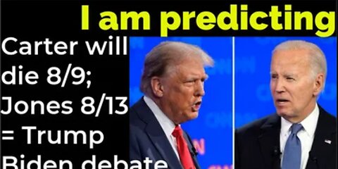 James E Jones will die 8/13 = Trump - Biden debate prophecy