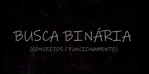 busca binaria e suas funcionalidades