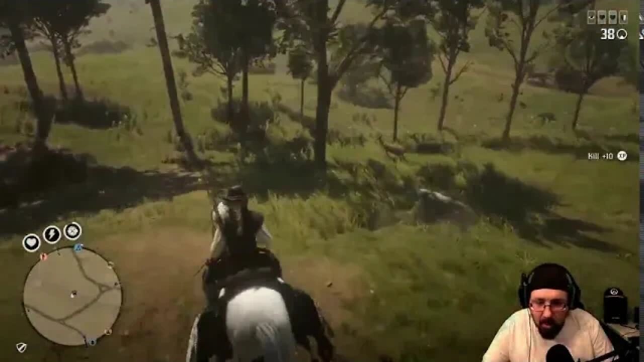 RDR2 - Flying Deer vs. Bow