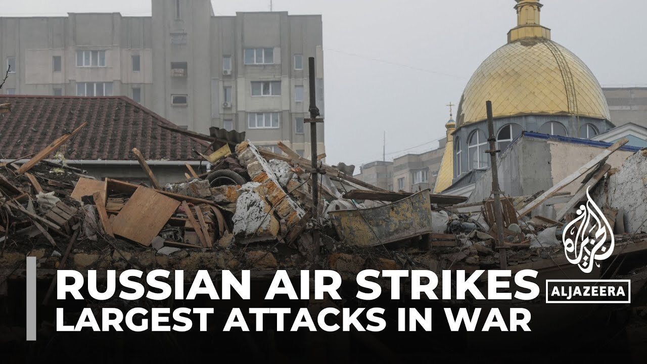 Russian air strikes: Moscow launches largest attacks of the war