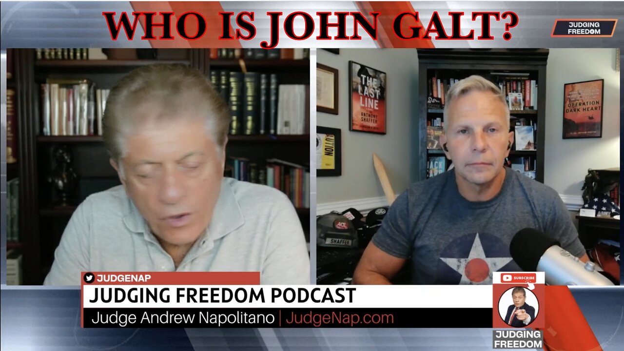 JUDGING FREEDOM W/ DOD INTEL OFFICER TONY SHAFFER. TRUMP ANALYSIS, UKRAINE & MORE. JGANON, SGANON