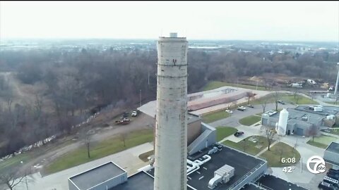 Crumbling smokestack concerns