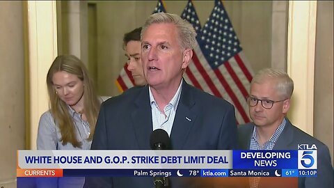 Biden, GOP agree to 2 year budget-debt ceiling deal
