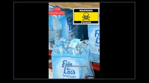 Eau en bouteille empoisonnée par le chlorothalonil de Syngenta.
