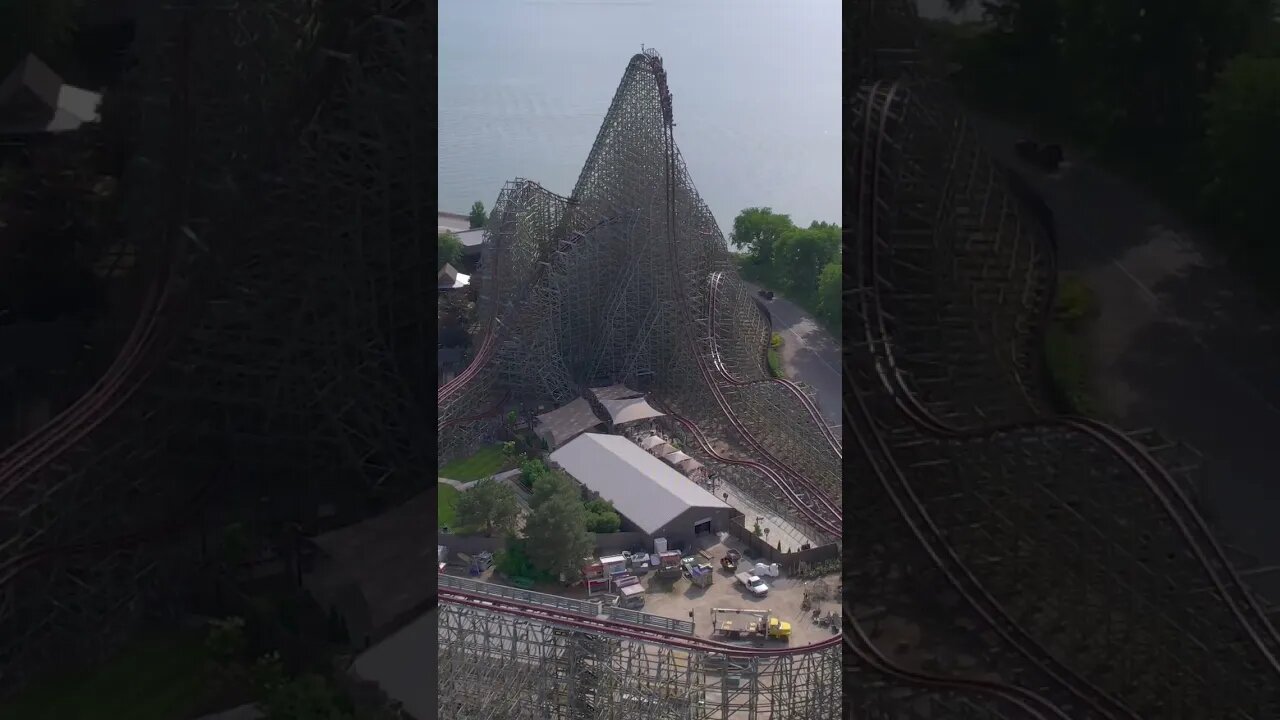 That Drop is Epic 🙌🏽 especially from the Front Row 🚁🎢💯