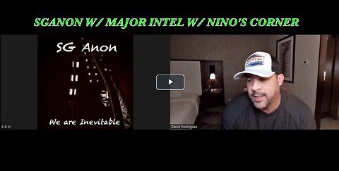 NINO W/ SGANON W/ LATEST INTEL ON Q DROPS TWITTER BREAKS MK ULTRA ON THE MASSES.