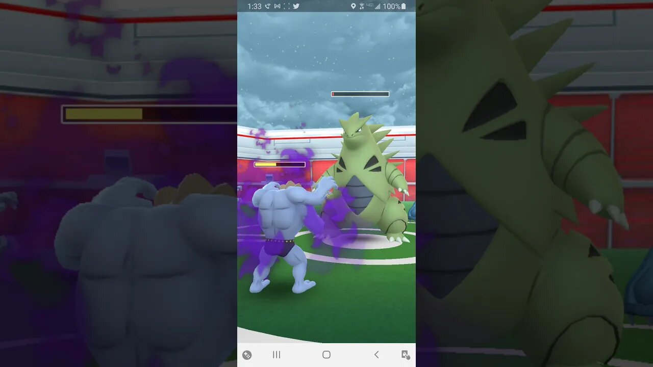 Pokemon Go - Level 3 Raid - Tyranitar 2/2/2021 Mumbai, Maharashtra, India