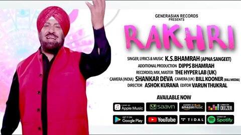 Rakhri - Brothers & Sisters | K.S. Bhamrah (Apna Sangeet) | Media Partner Friends World TV