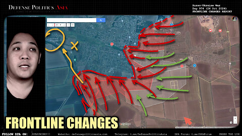 LATEST changes in the past 24 hours... | Ukraine War Frontline Changes Report