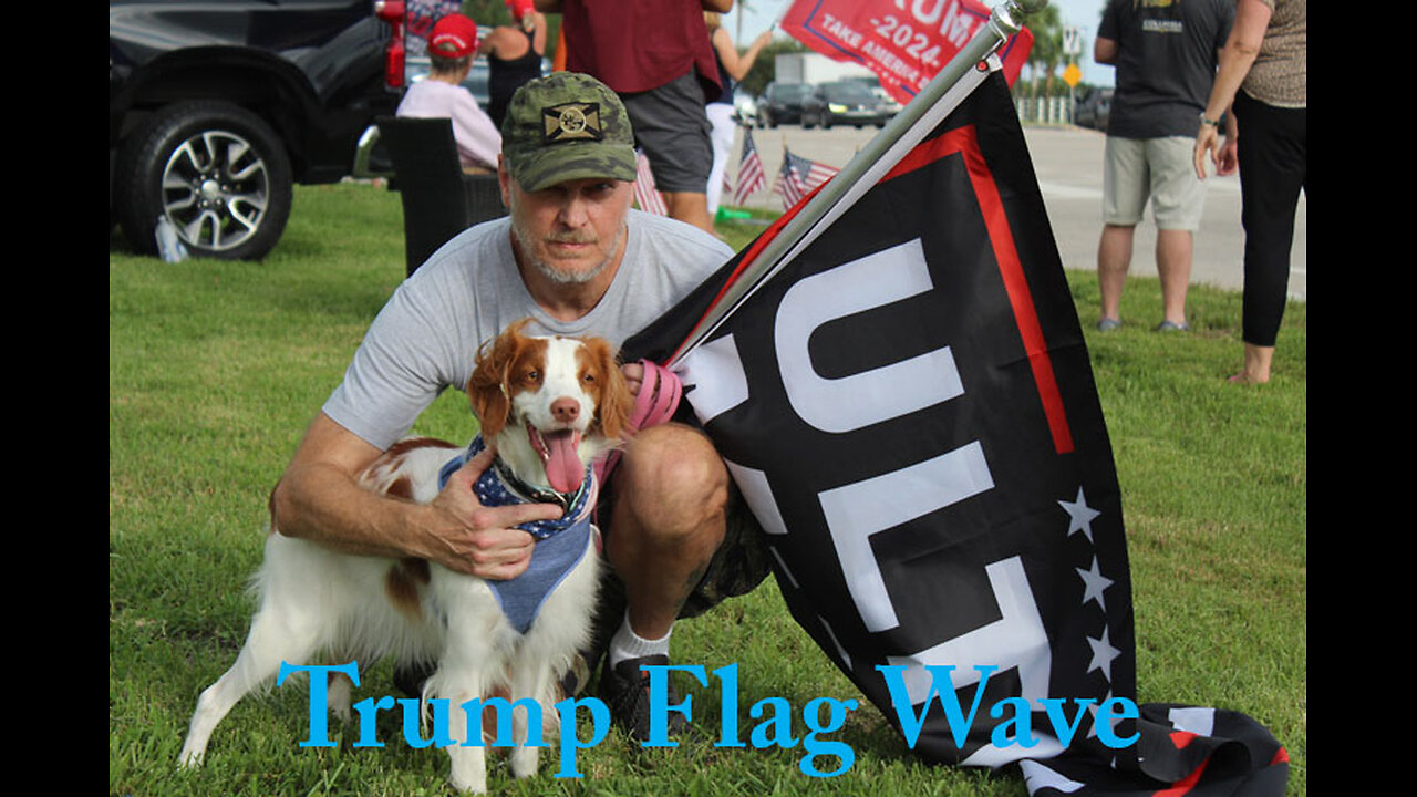 Trump Flag Wave