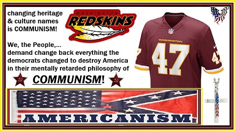 WE, THE PEOPLE, WANT OUR WASHINGTON REDSKINS